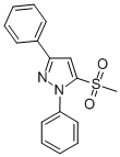 1,3-Diphenyl-5-methanesulfonyl-1h-pyrazoleStructure,871110-23-5Structure 1,3-Diphenyl-5-methanesulfonyl-1h-pyrazole Structure,871110-23-5Structure