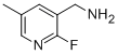 3-Pyridinemethanamine, 2-fluoro-5-methyl-Structure,871325-17-6Structure 3-Pyridinemethanamine, 2-fluoro-5-methyl- Structure,871325-17-6Structure