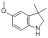 5-Methoxy-3,3-dimethylindolineStructure,87234-77-3Structure 5-Methoxy-3,3-dimethylindoline Structure,87234-77-3Structure