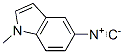 1H-Indole, 5-isocyano-1-methyl-Structure,872526-29-9Structure 1H-Indole, 5-isocyano-1-methyl- Structure,872526-29-9Structure