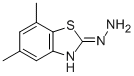 5,7-Dimethyl-2(3h)-benzothiazolone hydrazoneStructure,872696-08-7Structure 5,7-Dimethyl-2(3h)-benzothiazolone hydrazone Structure,872696-08-7Structure