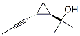 反式-(9ci)-alpha,alpha-二甲基-2-(1-丙炔)-環(huán)丙烷甲醇結(jié)構(gòu)式_87295-58-7結(jié)構(gòu)式