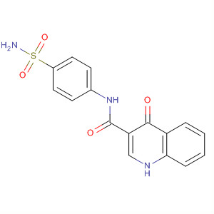 4-氧代-n-(4-磺?；交?-1H-喹啉-3-羧酰胺結(jié)構(gòu)式_873051-80-0結(jié)構(gòu)式