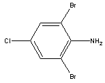 2,6-二溴-4-氯苯胺結構式_874-17-9結構式
