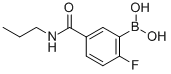 2-Fluoro-5-(propylcarbamoyl)benzeneboronic acidStructure,874289-48-2Structure 2-Fluoro-5-(propylcarbamoyl)benzeneboronic acid Structure,874289-48-2Structure