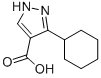 3-Cyclohexyl-1h-pyrazole-4-carboxylic acid Structure,874908-44-8Structure