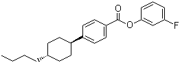 4-反式-丁基環(huán)己基苯甲酸 3-氟苯酯結(jié)構(gòu)式_87592-62-9結(jié)構(gòu)式