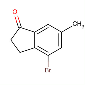 4-Bromo-6-methyl-2,3-dihydroinden-1-oneStructure,876-91-5Structure 4-Bromo-6-methyl-2,3-dihydroinden-1-one Structure,876-91-5Structure