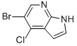 5-Bromo-4-chloro-1h-pyrrolo[2,3-b]pyridine Structure,876343-82-7Structure