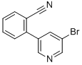 2-(5-Bromo-3-pyridinyl)-benzonitrileStructure,876601-23-9Structure 2-(5-Bromo-3-pyridinyl)-benzonitrile Structure,876601-23-9Structure