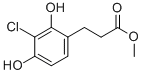 Methyl 3-(3-chloro-2,4-dihydroxyphenyl)propanoateStructure,876746-33-7Structure Methyl 3-(3-chloro-2,4-dihydroxyphenyl)propanoate Structure,876746-33-7Structure