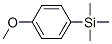 4-(Trimethylsilyl)anisoleStructure,877-68-9Structure 4-(Trimethylsilyl)anisole Structure,877-68-9Structure