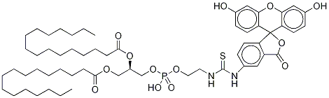 熒光素-二棕櫚酰磷脂酰乙醇胺結(jié)構(gòu)式_87706-98-7結(jié)構(gòu)式