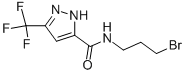N-(3-bromopropyl)-3-(trifluoromethyl)-1h-pyrazole-5-carboxamideStructure,877402-84-1Structure N-(3-bromopropyl)-3-(trifluoromethyl)-1h-pyrazole-5-carboxamide Structure,877402-84-1Structure