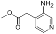 Methyl 2-(3-aminopyridin-4-yl)acetateStructure,878483-88-6Structure Methyl 2-(3-aminopyridin-4-yl)acetate Structure,878483-88-6Structure