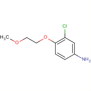 3-Chloro-4-(2-methoxyethoxy)benzenamineStructure,879047-68-4Structure 3-Chloro-4-(2-methoxyethoxy)benzenamine Structure,879047-68-4Structure