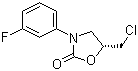 (5R)-5-(chloromethyl)-3-(3-fluorophenyl)-2-oxazolidinoneStructure,879215-66-4Structure (5R)-5-(chloromethyl)-3-(3-fluorophenyl)-2-oxazolidinone Structure,879215-66-4Structure