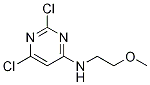 2,6-Dichloro-n-(2-methoxyethyl)pyrimidin-4-amineStructure,879609-73-1Structure 2,6-Dichloro-n-(2-methoxyethyl)pyrimidin-4-amine Structure,879609-73-1Structure