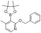 4-Methyl-2-(phenylmethoxy)-3-(4,4,5,5-tetramethyl-1,3,2-dioxaborolan-2-yl)-pyridineStructure,882679-44-9Structure 4-Methyl-2-(phenylmethoxy)-3-(4,4,5,5-tetramethyl-1,3,2-dioxaborolan-2-yl)-pyridine Structure,882679-44-9Structure