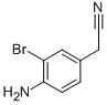 (4-Amino-3-bromo-phenyl)-acetonitrileStructure,882855-96-1Structure (4-Amino-3-bromo-phenyl)-acetonitrile Structure,882855-96-1Structure