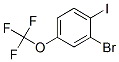 2-Bromo-4-trifluoromethoxy-1-iodobenzene Structure,883546-30-3Structure