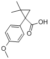 1-(4-Methoxyphenyl)-2,2-dimethylcyclopropanecarboxylic acidStructure,884091-56-9Structure 1-(4-Methoxyphenyl)-2,2-dimethylcyclopropanecarboxylic acid Structure,884091-56-9Structure