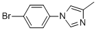 1-(4-Bromophenyl)-4-methyl -1h-imidazoleStructure,884199-52-4Structure 1-(4-Bromophenyl)-4-methyl -1h-imidazole Structure,884199-52-4Structure