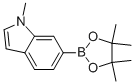 1-Methyl-6-(4,4,5,5-tetramethyl-1,3,2-dioxaborolan-2-yl)-1H-indoleStructure,884507-19-1Structure 1-Methyl-6-(4,4,5,5-tetramethyl-1,3,2-dioxaborolan-2-yl)-1H-indole Structure,884507-19-1Structure