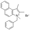 1H-Benzo[e]indolium,1,2,3-trimethyl-1-benzyl-,bromide Structure,884863-08-5Structure