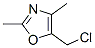 5-(Chloromethyl)-2,4-dimethyloxazoleStructure,885061-06-3Structure 5-(Chloromethyl)-2,4-dimethyloxazole Structure,885061-06-3Structure