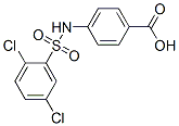 4-(2,5-Dichloro-benzenesulfonylamino)-benzoic acidStructure,88522-31-0Structure 4-(2,5-Dichloro-benzenesulfonylamino)-benzoic acid Structure,88522-31-0Structure