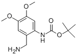 Tert-butyl 2-(aminomethyl)-4,5-dimethoxyphenylcarbamateStructure,885268-45-1Structure Tert-butyl 2-(aminomethyl)-4,5-dimethoxyphenylcarbamate Structure,885268-45-1Structure