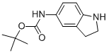 (2,3-Dihydro-1h-indol-5-yl)-carbamic acid tert-butyl esterStructure,885270-06-4Structure (2,3-Dihydro-1h-indol-5-yl)-carbamic acid tert-butyl ester Structure,885270-06-4Structure