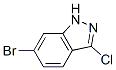 1H-Indazole, 6-bromo-3-chloro-Structure,885271-78-3Structure 1H-Indazole, 6-bromo-3-chloro- Structure,885271-78-3Structure
