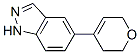 5-(3,6-Dihydro-2H-pyran-4-yl)-1H-indazoleStructure,885272-68-4Structure 5-(3,6-Dihydro-2H-pyran-4-yl)-1H-indazole Structure,885272-68-4Structure