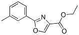 2-間甲苯噁唑-4-羧酸乙酯結(jié)構(gòu)式_885273-19-8結(jié)構(gòu)式