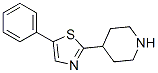 4-(5-Phenyl-thiazol-2-yl)-piperidineStructure,885274-68-0Structure 4-(5-Phenyl-thiazol-2-yl)-piperidine Structure,885274-68-0Structure