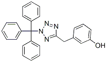 3-(2-Trityl-2H-tetrazol-5-ylmethyl)-phenolStructure,885278-40-0Structure 3-(2-Trityl-2H-tetrazol-5-ylmethyl)-phenol Structure,885278-40-0Structure