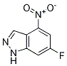 4-Nitro-6-fluoroindazoleStructure,885520-14-9Structure 4-Nitro-6-fluoroindazole Structure,885520-14-9Structure