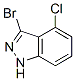 1H-Indazole, 3-bromo-4-chloro-Structure,885521-40-4Structure 1H-Indazole, 3-bromo-4-chloro- Structure,885521-40-4Structure