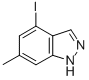 1H-Indazole, 4-iodo-6-methyl-Structure,885522-25-8Structure 1H-Indazole, 4-iodo-6-methyl- Structure,885522-25-8Structure