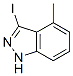 1H-Indazole, 3-iodo-4-methyl-Structure,885522-63-4Structure 1H-Indazole, 3-iodo-4-methyl- Structure,885522-63-4Structure