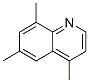 4,6,8-TrimethylquinolineStructure,88565-88-2Structure 4,6,8-Trimethylquinoline Structure,88565-88-2Structure