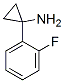 Cyclopropanamine, 1-(2-fluorophenyl)-Structure,886366-50-3Structure Cyclopropanamine, 1-(2-fluorophenyl)- Structure,886366-50-3Structure