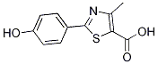 5-Thiazolecarboxylic acid, 2-(4-hydroxyphenyl)-4-methyl-Structure,886501-78-6Structure 5-Thiazolecarboxylic acid, 2-(4-hydroxyphenyl)-4-methyl- Structure,886501-78-6Structure