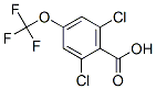 2,6-Dichloro-4-(trifluoromethoxy)benzoic acidStructure,886502-90-5Structure 2,6-Dichloro-4-(trifluoromethoxy)benzoic acid Structure,886502-90-5Structure