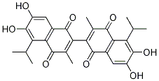 6,6,7,7-四羥基-5,5-二異丙基-3,3-二甲基-[2,2-bi萘]-1,1,4,4-四酮結(jié)構(gòu)式_886578-07-0結(jié)構(gòu)式