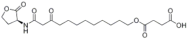 (S)-4-(10,12-dioxo-12-(2-oxotetrahydrofuran-3-ylamino)dodecyloxy)-4-oxobutanoic acidStructure,886755-18-6Structure (S)-4-(10,12-dioxo-12-(2-oxotetrahydrofuran-3-ylamino)dodecyloxy)-4-oxobutanoic acid Structure,886755-18-6Structure