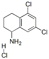 5,7-Dichloro-1,2,3,4-tetrahydro-naphthalen-1-ylamine hydrochlorideStructure,886762-74-9Structure 5,7-Dichloro-1,2,3,4-tetrahydro-naphthalen-1-ylamine hydrochloride Structure,886762-74-9Structure