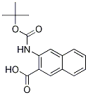 3-(Tert-butoxycarbonylamino)-2-naphthoic acidStructure,887242-59-3Structure 3-(Tert-butoxycarbonylamino)-2-naphthoic acid Structure,887242-59-3Structure